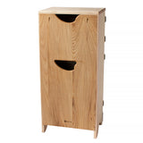 Simple Handmade Wooden Fridge Refrigerator, Maple Hardwood