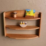 3-Tiered Wall Shelf - 24 Inches Long - Three Shelves