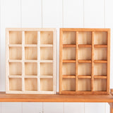 13" x 10" x 2.5" Cherry Sorting Compartment Storage Box / Crate - Removable Dividers - With or Without Lid