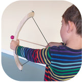 Wooden Bow and 5-Arrow Set + Additional 5 Wooden Arrows Set