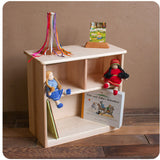 Simple Bookcase, All Maple Wood - 24" L x 11.5" W x 22.25" H