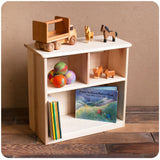 Simple Bookcase, All Maple Wood - 24" L x 11.5" W x 22.25" H