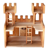 Cherry Wood Castle and Accessories