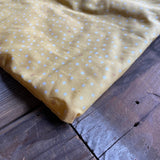Organic Doll Bed Mattress Only, Yellow with dots