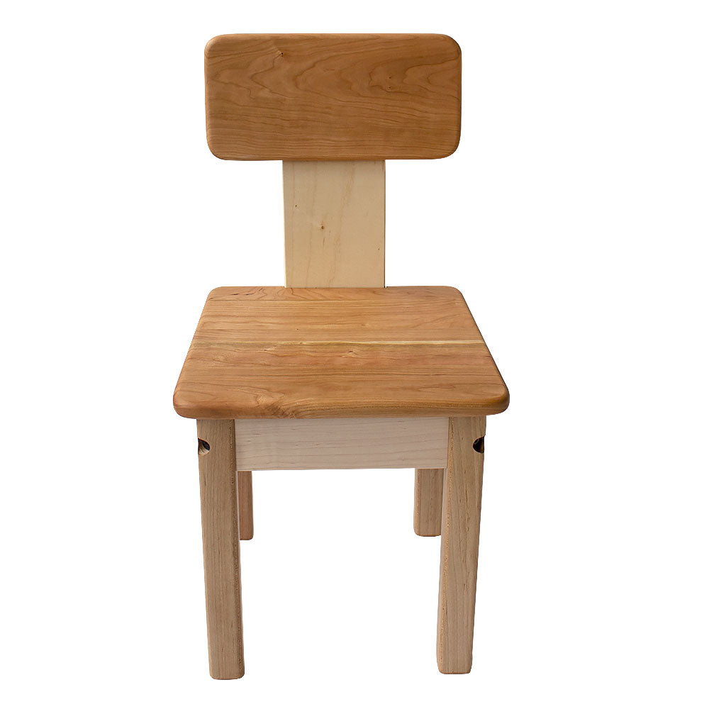 Cherry Simple Chair - front view
