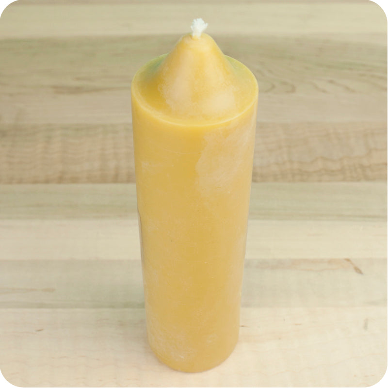 6" Beeswax Emergency Candle, at Palumba.com offering natural toys, wooden toys, wooden kitchens, waldorf dolls, waldorf toys, music, arts and crafts