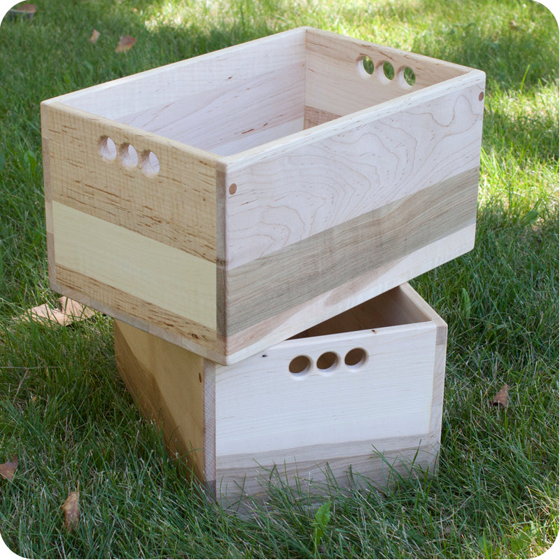 Maple Storage Crate