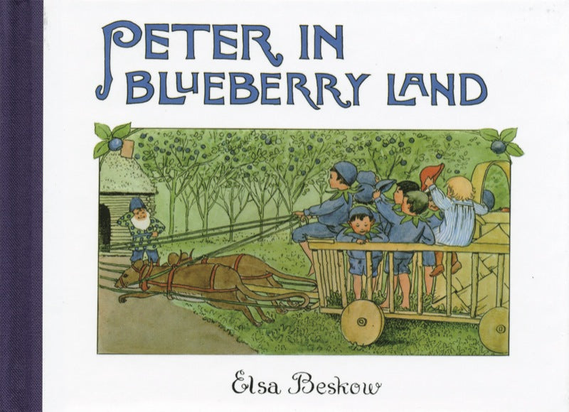 Peter in Blueberry Land min - Elsa Beskow Stories, Childrens Picture Books, Waldorf & Wooden Toys at Palumba