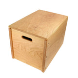 Cherry Crate with Lid 18" x 12" x 12"