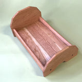 Cherry Wood Doll Bed
