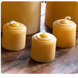 1 1/2" Votive Beeswax Candle