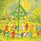 Maypole, Postcard - 4-5/8" x 6-13/16"