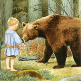 Elsa Beskow Postcard, Mother's Little Ollie - 4 1/8" x 5 13/16"