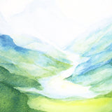 Mountain Valley Postcard, 4-1/4" x 6"