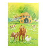 Animals on a Farm, Postcard - 4-1/4" x 5-15/16"