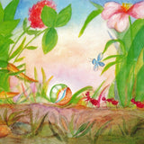 Lost Marble with Ants, Postcard - 5-7/8" x 4-1/8"