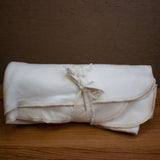 Organic Cotton Fleece (thicker flannel) Swaddling Blanket 43" square