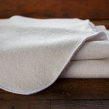 Double Sided Organic Cotton Sherpa Blanket 43" square