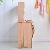 Simple Hearth Wooden Play Kitchen, Maple