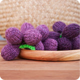 Knitted Bunch of Grapes