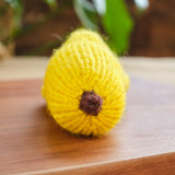 Knitted Apple, Banana & Orange