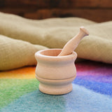 Wooden Mortar & Pestle