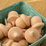Wooden Acorns & Maple Leaves