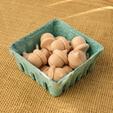 Wooden Acorns & Maple Leaves