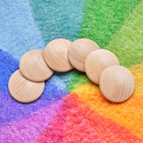 Wooden Cookies - Set of 6