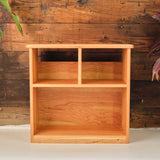 Simple Bookcase, All Cherry - 22.25" H x 11.5" D x 24" L