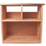 Simple Bookcase, All Cherry - 22.25" H x 11.5" D x 24" L
