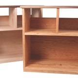 Simple Bookcase, All Cherry - 22.25" H x 11.5" D x 24" L