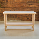 Maple Wood Storage Bench - 32" L x 14" D x 18" H (Adult Height)