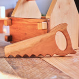 Cherry Wood Play Saw