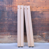 Maple Table Legs for Children's Play Table or Toddler Table - 23.25" Long