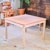 Large 33" Square Simple Table (only) - Child or Adult Height