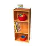 3 Cubby Storage Crate / Bin / Bookcase (wheels in separate listing) - 36" L x 10" D x 16" W