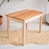 Simple Desk with Farmhouse Chair or Desk Only - 33" L x 22" D x 24" H - Child Size