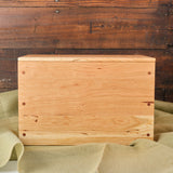 Cherry Crate with Lid - 18" x 12" x 12"