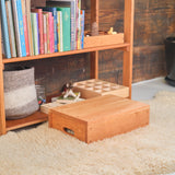 18" x 12" x 5" Cherry Crate - Stepping Stool