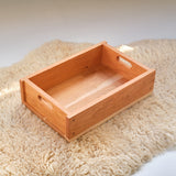 18" x 12" x 5" Cherry Crate - Stepping Stool