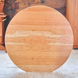 33" Round Cherry Table - Child or Adult Height