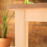 Thick Wooden Desk - 42" L x 28" D x 30" H