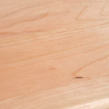 Child Height Wooden Bench with Back - 36" Long