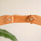 Wooden Playstand with Wooden Nuts and Bolts - 37 1/2" L x 54" W x 49" H