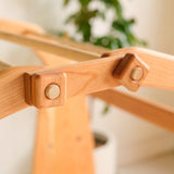Wooden Playstand with Wooden Nuts and Bolts - 37 1/2" L x 54" W x 49" H