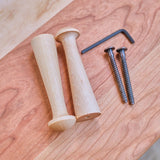 Large Eco Playstand Hooks - Shaker Pegs Set of 2