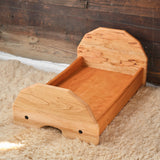 Cherry Wood Doll Bed