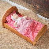 Cherry Wood Doll Bed