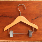 Wooden Doll Garment Rack / Clothes Caddy & Hangers